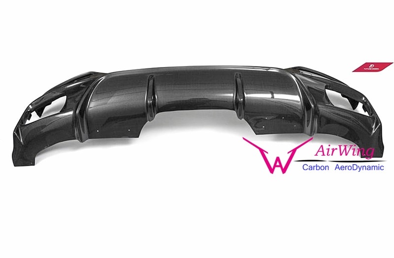 F16 - 3D Design style Carbon Rear Diffuser 02